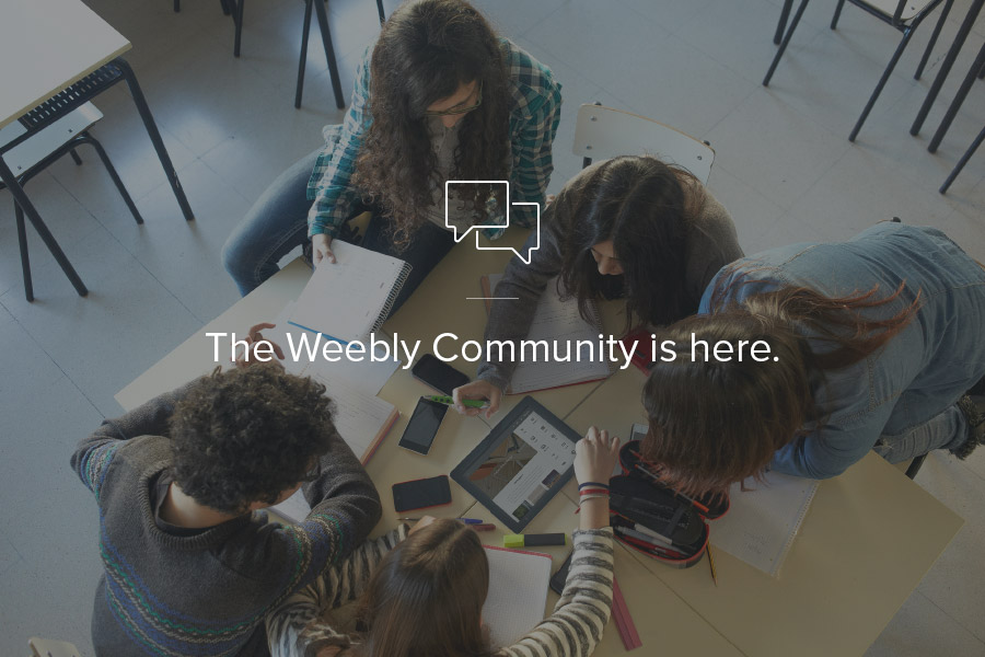 Weebly Community Members