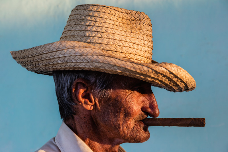 Tobacco farm worker, Viñales, Cuba 
