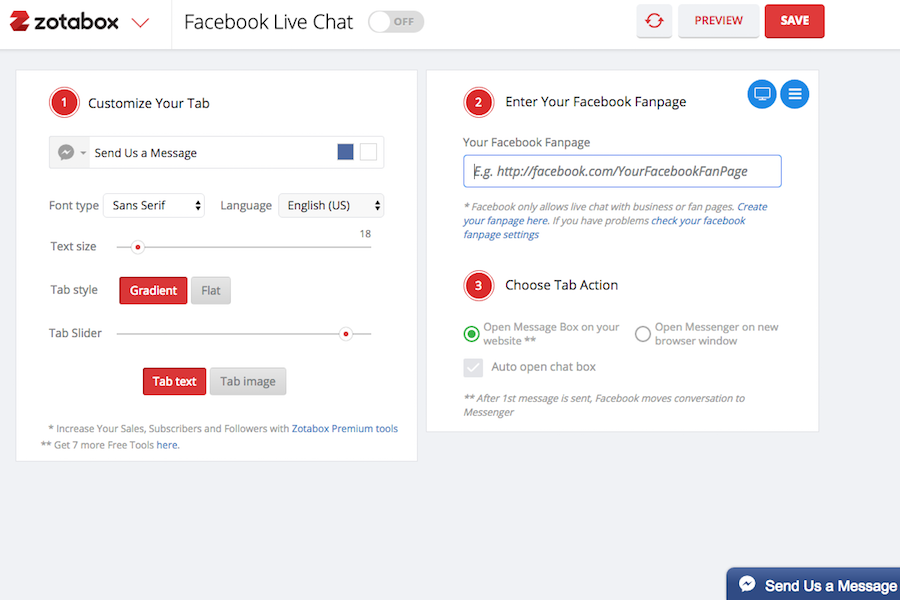 How to embed facebook messenger in your website