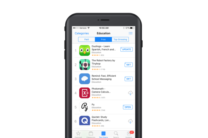 Py - Get on the Front Page of the App Store